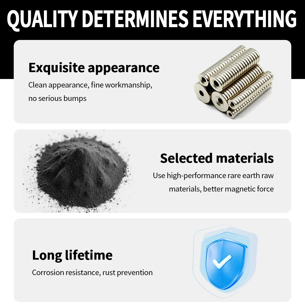 10x3-3mm Round Super Strong Magnet Powerful Neodymium Magnets N35 with holes NdfeB Permanent Magnetic imanes Refrigerator Magnet