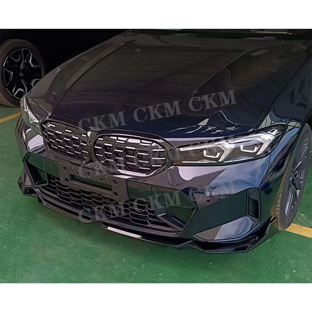 

Car Body Kits For Bmw 3 Series G20 G28 M340i 2023+ ABS Front Bumper Lip Guard Chin Spoiler Styling Decoration Accessories
