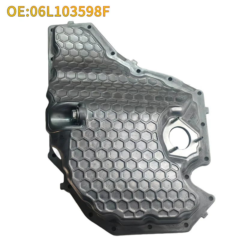 

06L103598F алюминиевый масляный поддон двигателя, нижняя усиленная версия для A4 A5 A6 A7 Q5 Macan, 06L103598J 06L103598AG 95810360000