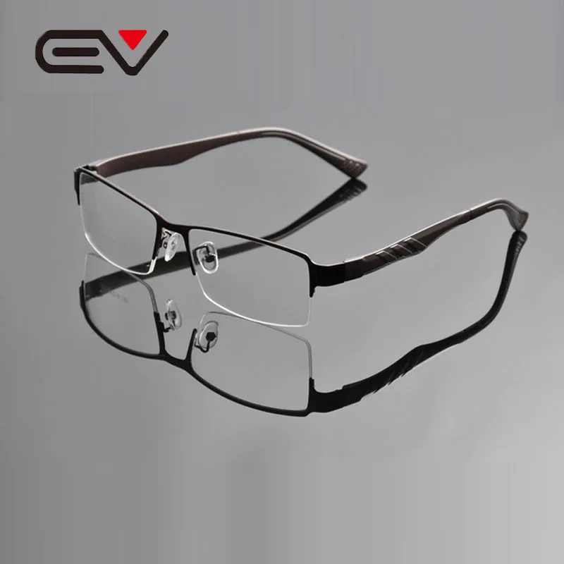 

2015 EV New Metal Business Spectacle Frame Man Optical Eyeglasses Half Frame Optical Frame Armacao de Oculos de Grau EV0927