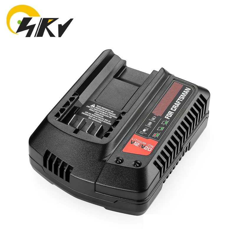 CMCB201 20V V20 Lithium Power Tool Battery Charger For Craftsman CMCB202 CMCB204 CMCB209 EU or US Plug for Choice