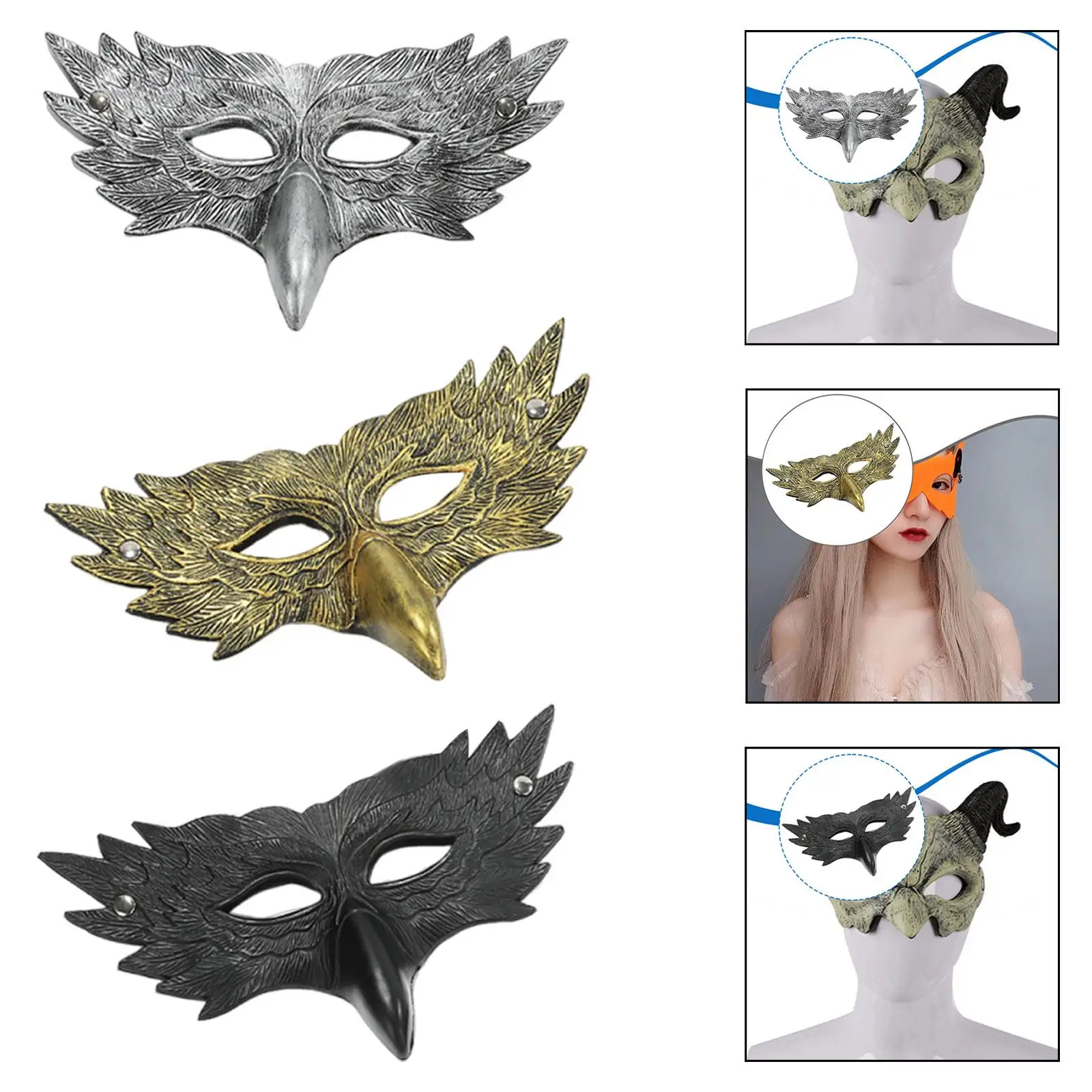 دعامة الهالوين متعددة الاستخدامات مقاس 16 × 18 سم ملحق تنكري خفيف الوزن