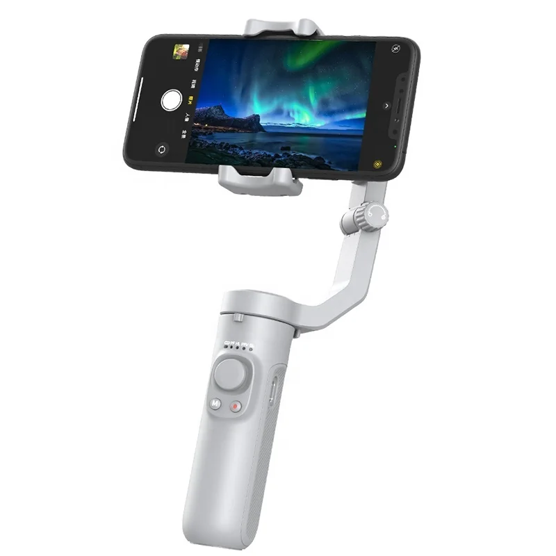

Bonola Foldable 3 Axis Mobile Phone Gimbal Stabilizers For Smartphone Statlock Stabilization Stabilized Handheld Camera Gimbal