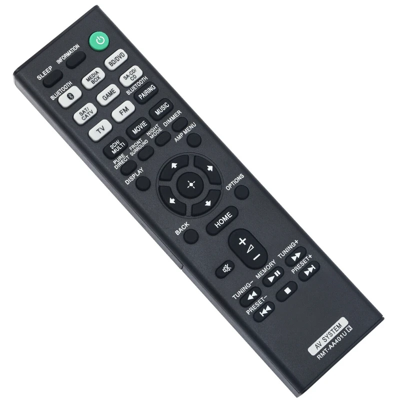 Remote Control RMT-AA401U For Sony AV Multi Channel Receiver STR-DH590 STR-DH790 HT-X9000F SAWX9000F SAXF9000F