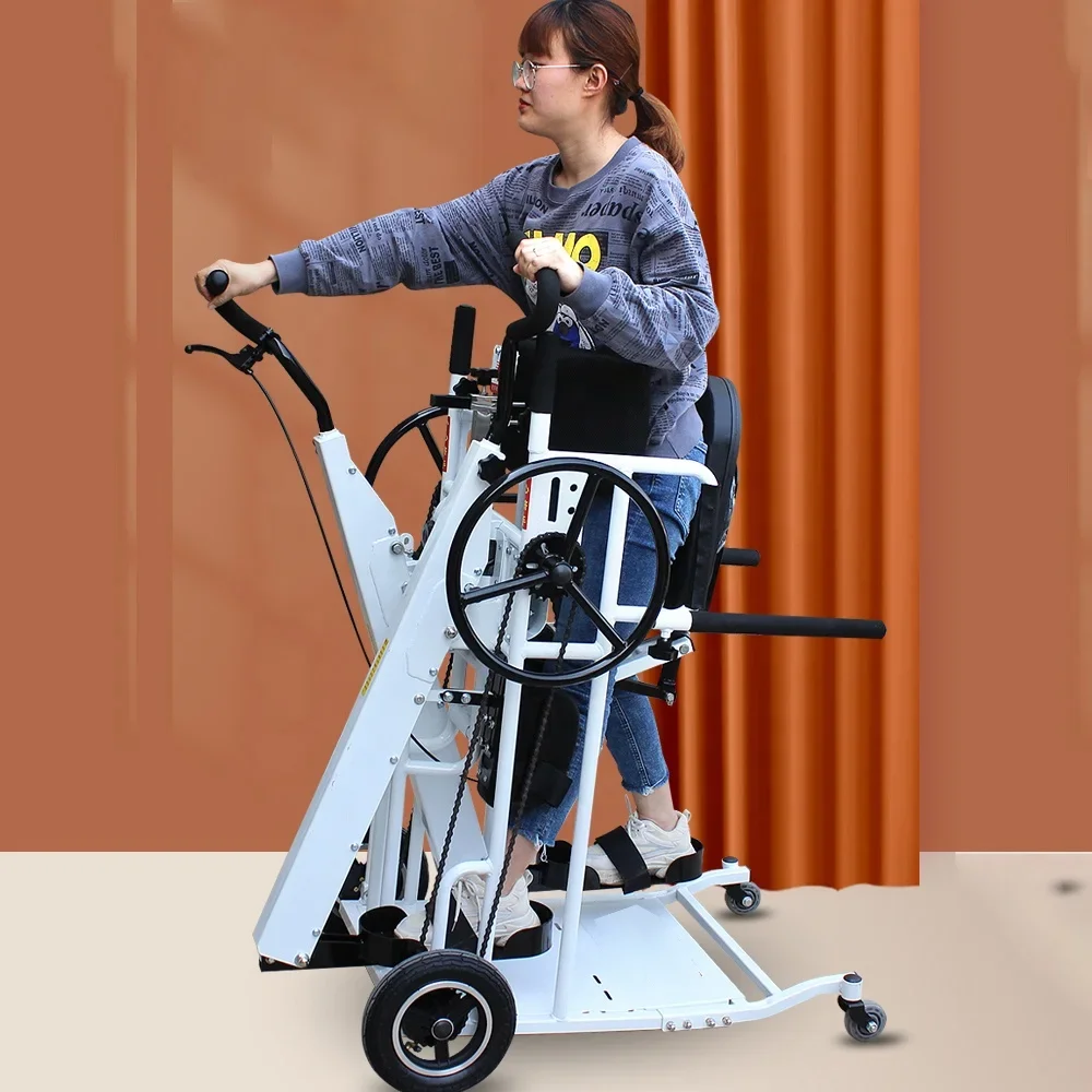 Disabled person leg rehabilitation equipment walking aid elderly walkers on wheels for disabled