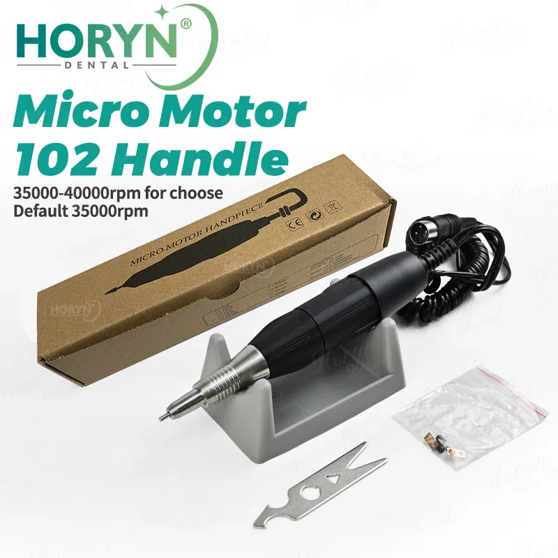 

Dental Lab 35000rpm Micromotor Handpiece 102/108E/102L Handle Electric Motor Polishing Dentistry Equipment