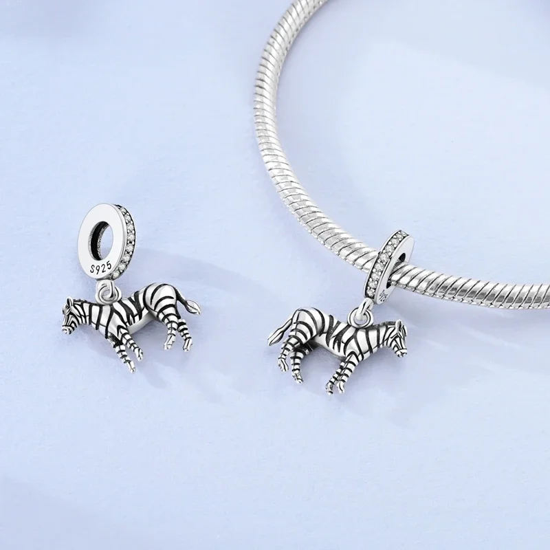Silver Charms Beads Animal Designs for DIY Accessories