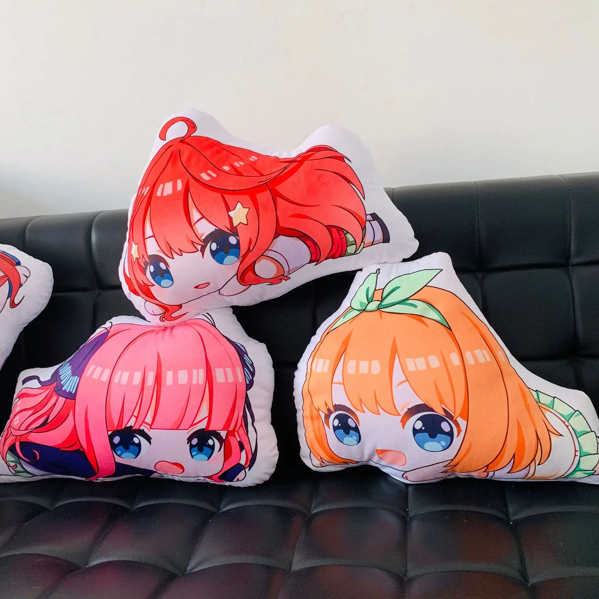 Hot Anime Animation Derivatives Alien Pillow Printed Cushion Nakano Ichika Nino Miku Yotsuba Itsuki Brithday Gift for Friend