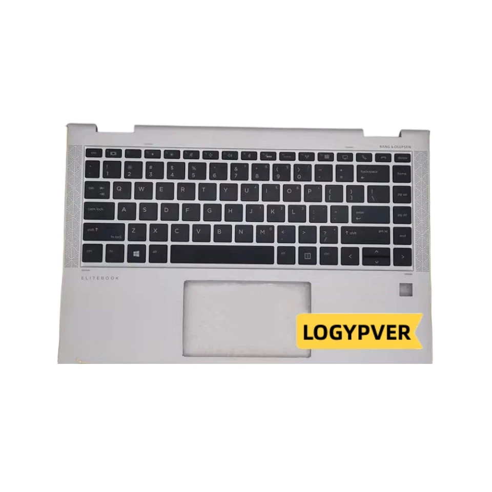 

Laptop Top Case Keyboard X360 1040 G5 G6 Notebook Palmrest Upper Housing Silver 6070B1319801 US English for HP Elitebook