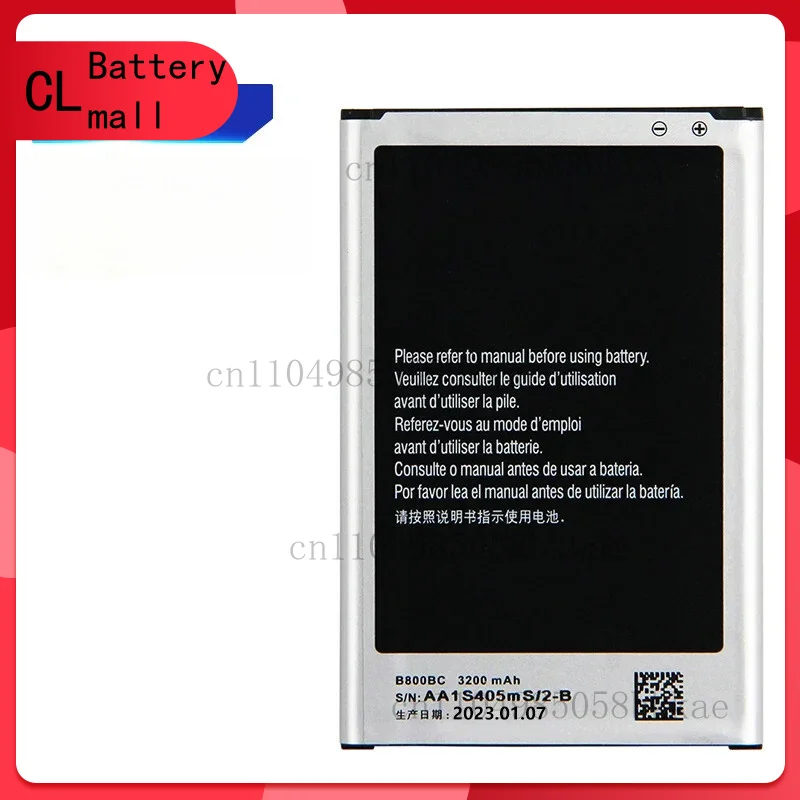 

Новый аккумулятор B800BC для Samsung Galaxy ПРИМЕЧАНИЕ 3 N900 N9002 N9009 N9008 N9006 N9005