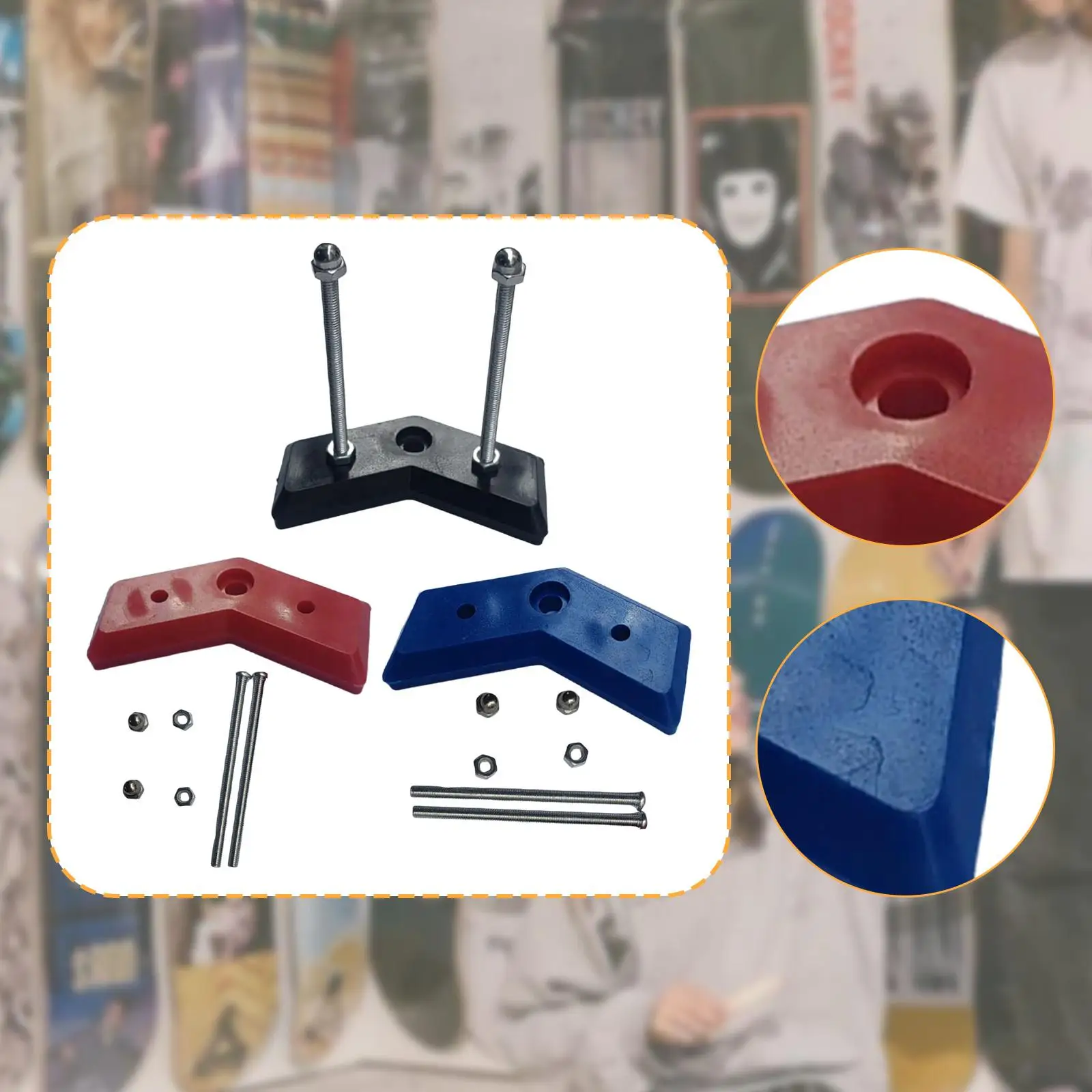 Skateboard Wandaufhänger Wandbehang Snowboard Ständer Rack Display Wandhalterung