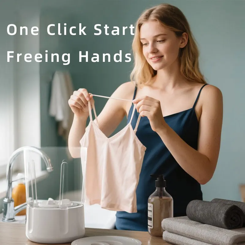 USB Charging Wireless Portable Laundry Cup,Mini Sock Washing Machine,Home Small Specialized Underwear Washer