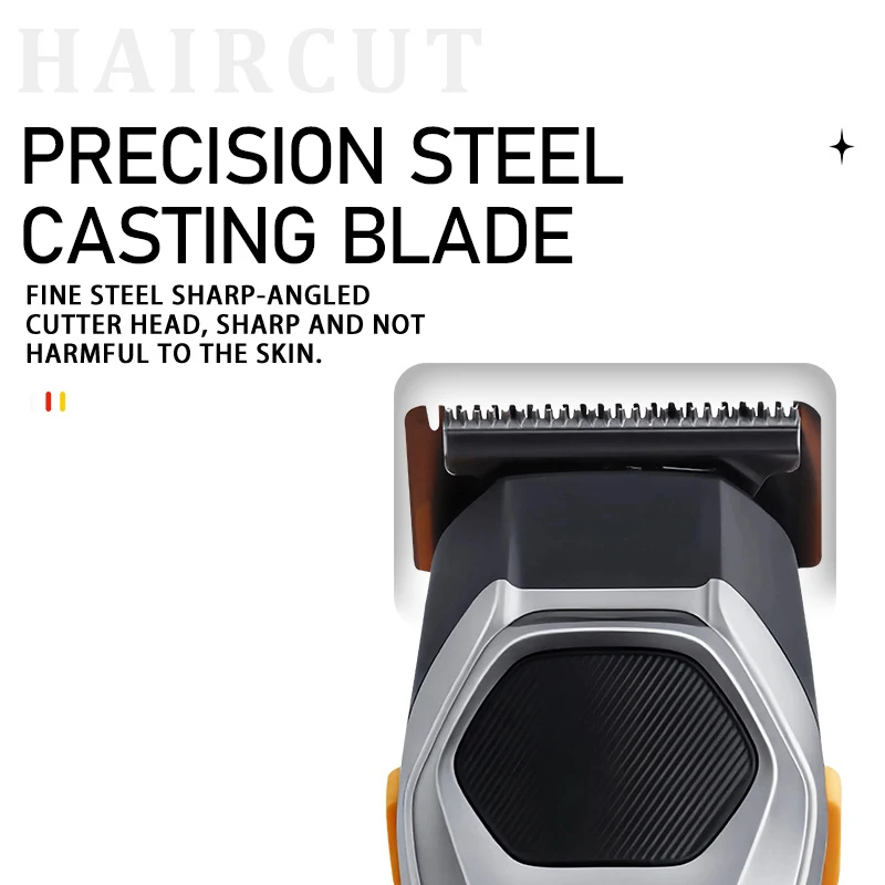 Kemei KM-1791 Waterproof Grooming Kit Electric Beard Trimmer Cordless Razor Hair Clippers Rechargeable Facial Beard Nose Trimmer
