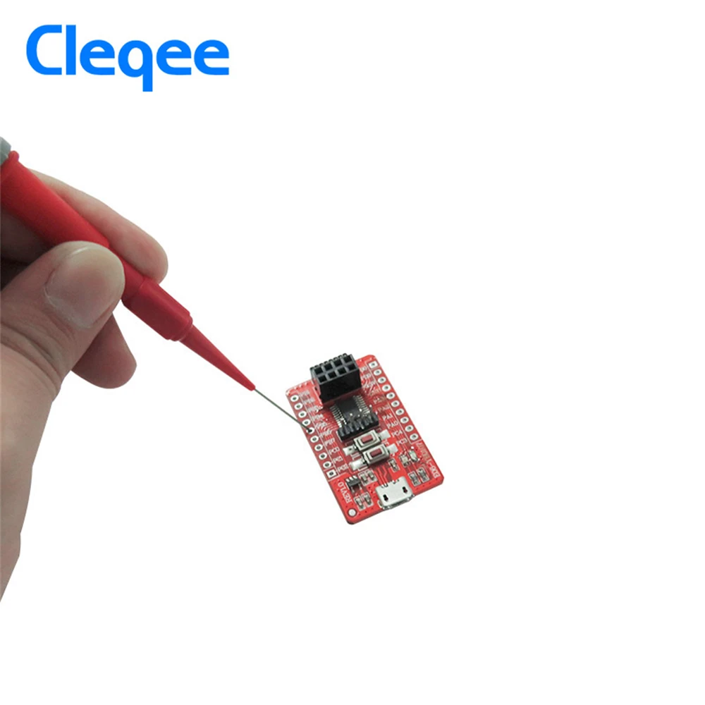 NEW Cleqee P5007 P5008 p5009 2pcs Insulation Piercing Needle Non-destructive Multimeter Test Probes Red/Black