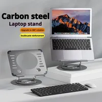 Portable Laptop Stand 360 Rotation Adjustable Desk Tablet Notebook Computer Height Support for Ipad Xiaomi Tablet Laptop Bracket