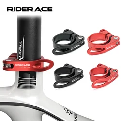 Bicycle Quick Release Seatpost Clamp Mountain Bike Seat Post Clamp Aluminum Alloy Ultralight 31.8/34.9mm Cycling Accessories