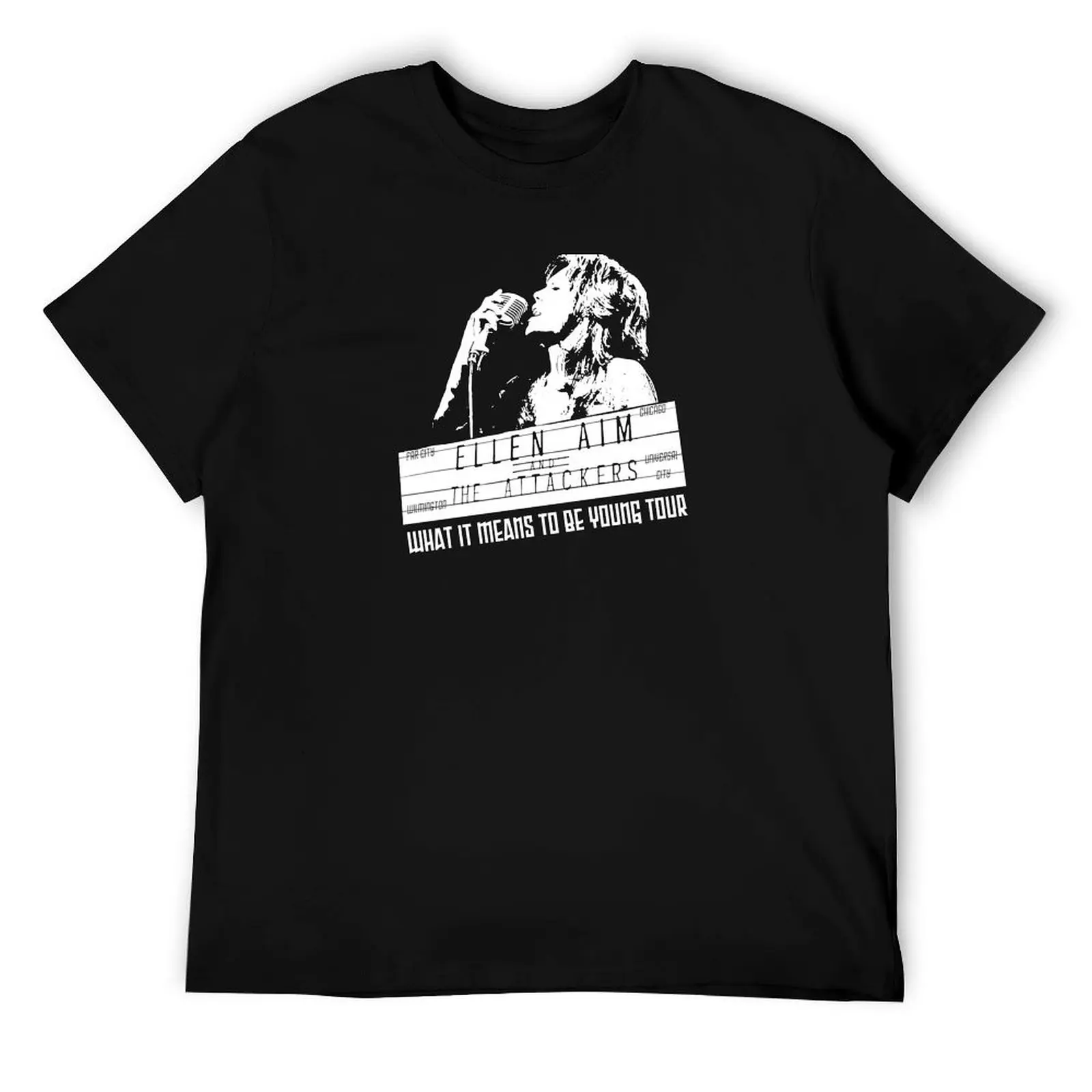 

Ellen Aim and The Attackers! I T-Shirt cotton t shirt man t shirts for man pack cotton man t shirts for men casual T-Shirt