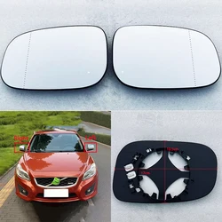 Car heated wide angle mirror glass  for VOLVO S40 C30 V50 S60 C70 S60 S80 (2006-2009)  30762571 / 30762572