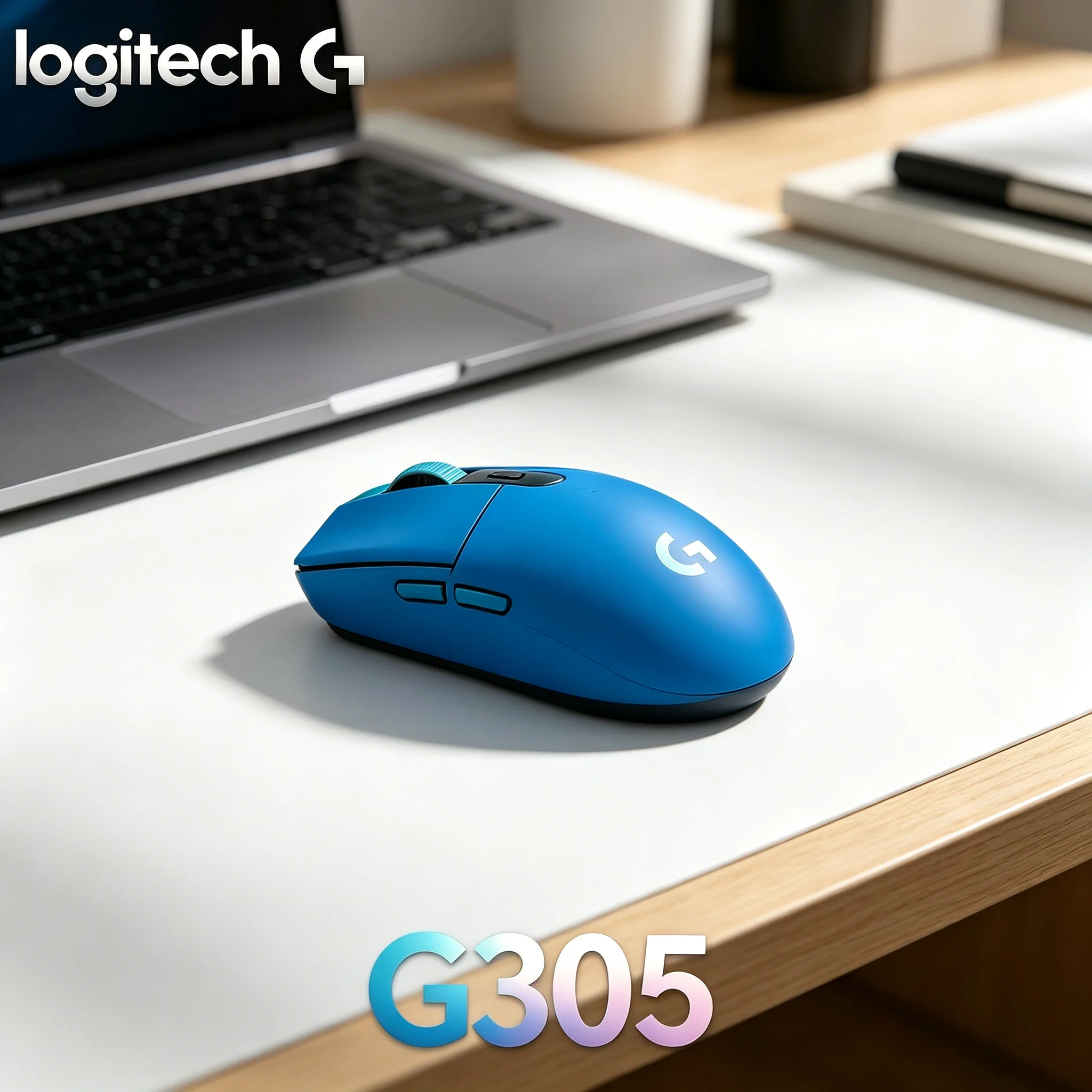 Logitech G305 Gaming Wireless Mouse 250h Super Long Battery Life LIGHTSPEED Wireless Tech For LOL CSGO PUBG Gamer