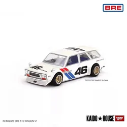 Kaido House + MINIGT 1:64  KAIDO 510 Wagon BRE V1 Alloy Die-Cast Model Car-RHD