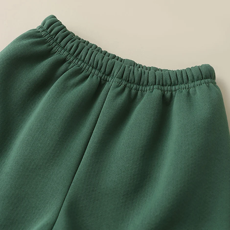 Kinder-Herbst-/Winter-Wärmehose in Verschiedenen Farben, Modische Plüsch-Dicke Bequeme Schweißabsorbierende Lässige Knöchelhose – Detail 8