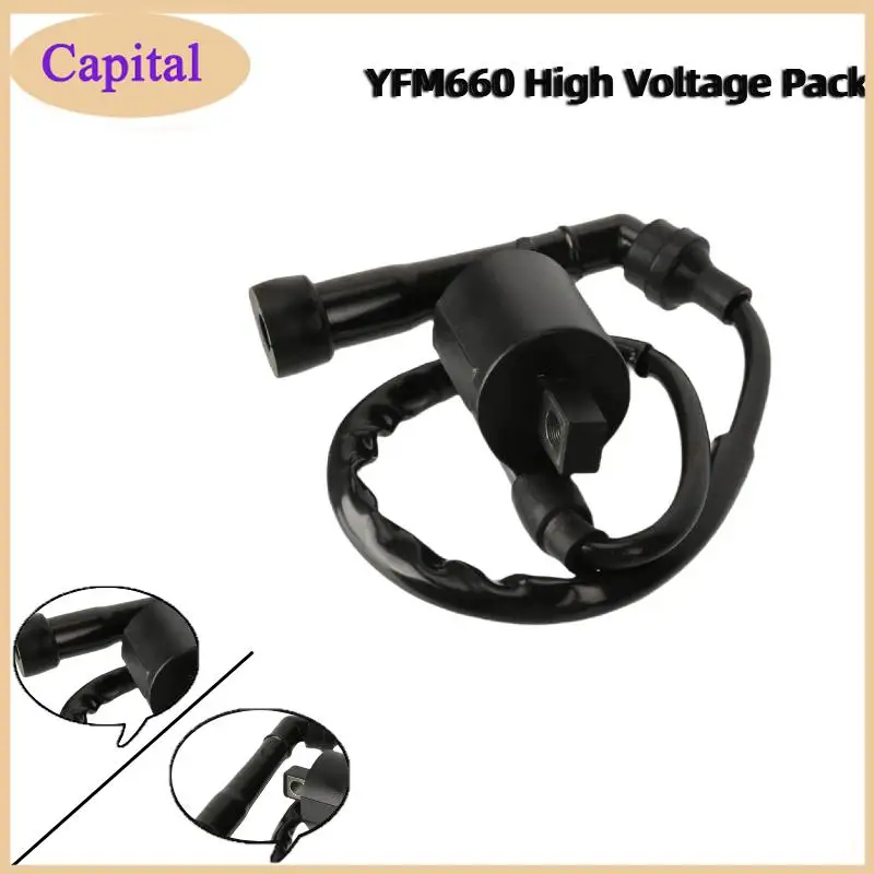 Fits YFM 660 Models from 2001 to 2005 High-Quality Ignition Coil – 400mm Cable Length