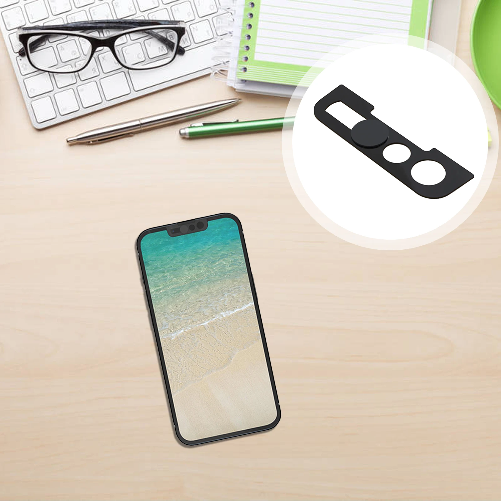 Webcam Cover Privacy Protective Cell Phone Lens Camera Cover Anti-Peeping Shutter Slider For IPhones 13/13 Pro/13 Pro Max/13