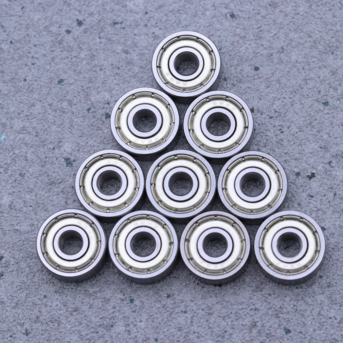 

10Pcs Micro Bearing 624Zz 4Mm 13Mm 5Mm Single Row Shielded Deep Groove Ball Bearing Pre-Lubricated for 3D Printer Extruder