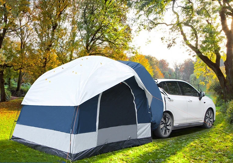 

H3 Custom Logo Car Tailgate Tent Waterproof Outdoor Pop up RV Tail Tent Outdoor Self-driving SUV Car Tents