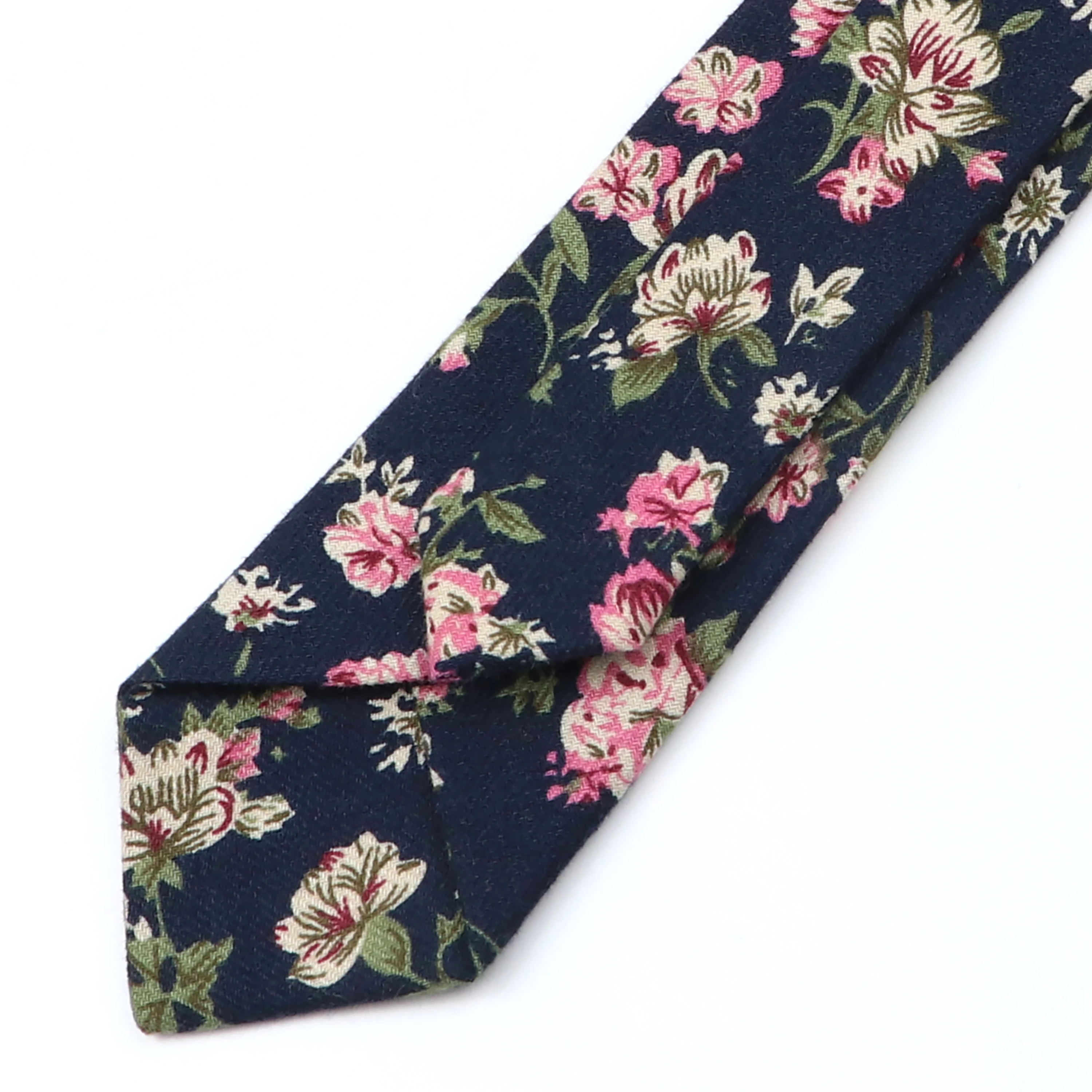 New Mens Ties 6cm Handmade Cotton Skinny Floral Striped Neckties Casual Slim Narrow Collar Vintage Necktie Cravat Accessories