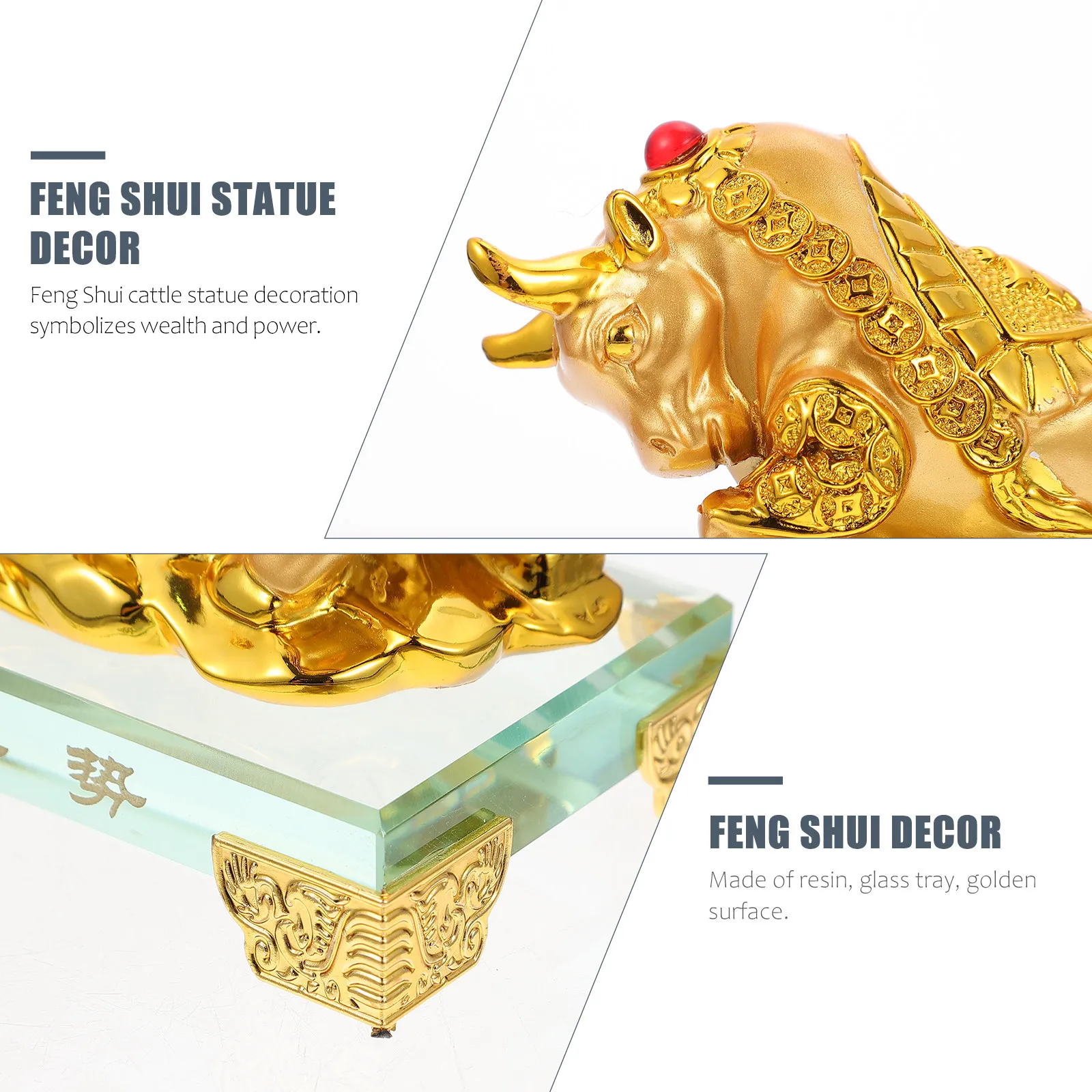 1 Adet Reçine İnek Feng Shui S - Home Office Feng Shui incelemesi ve fiyatı