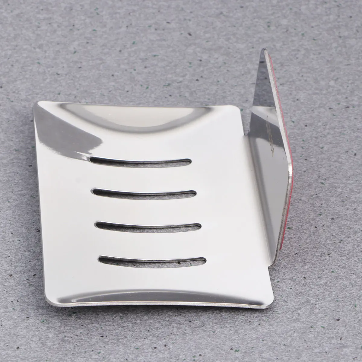 

1Pcs Premium 304 Stainless Steel Punch Free Soap Holder Heavy Duty Adhesive Wall Mount Soap Drain Rack for Bathroom Kitchen