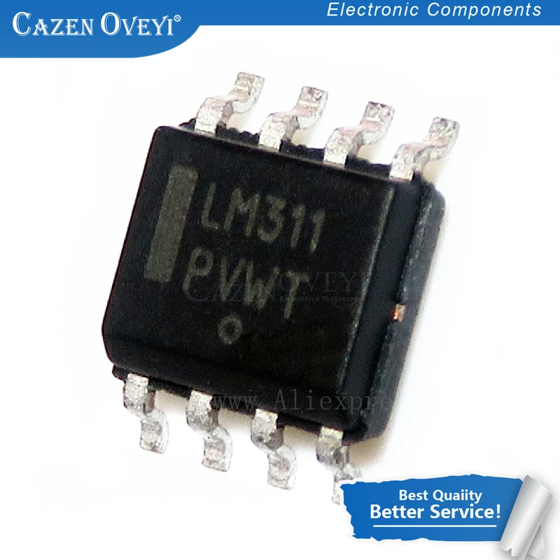 

IC Chipset 10pcs/lot LM311DR SOP8 LM311 SOP-8 SMD Operational Amplifiers LM311D SOP In Stock