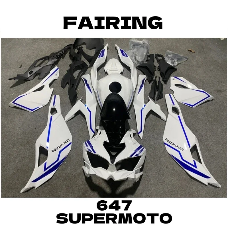 

Black White Fairing Kit FIT FOR 2019-2025 Kawasaki Ninja ZX25R ZX4R ZX4RR