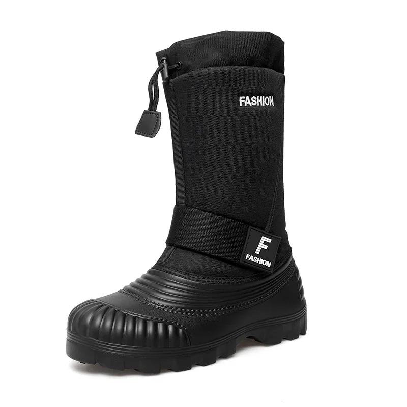 

Men Boots Platform Men Snow Boots for Man Shoes Thick Plush Waterproof Slip-resistant Winter Keep Warm Shoes Zapatos Para Hombre