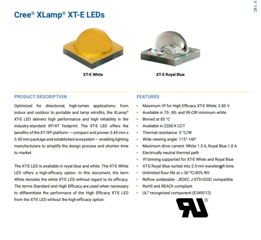 5W genuine high-power 3535 lamp beads white ultra-bright high-efficiency light source yellow light
