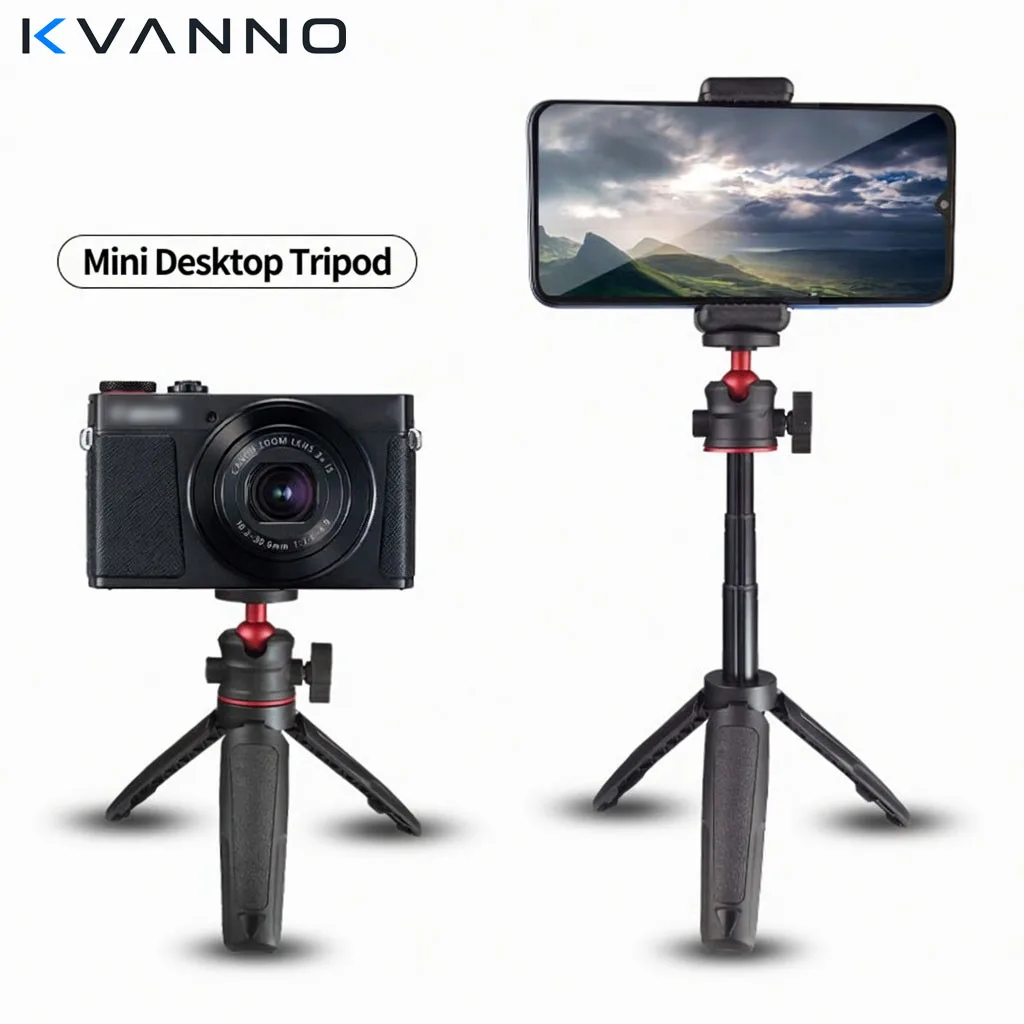 KVANNO WT08 Extend Pole Mini Tripod Monopod Mount Handle Gri