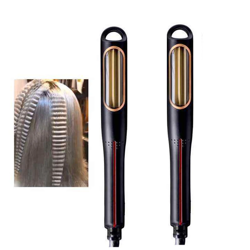 المهنية رقيق تصفيفة الشعر مموج الشعر التلقائي الدورية مكشكش الشعر مكواة تجعيد تكثيف رقيق نتردد أدوات التصميم