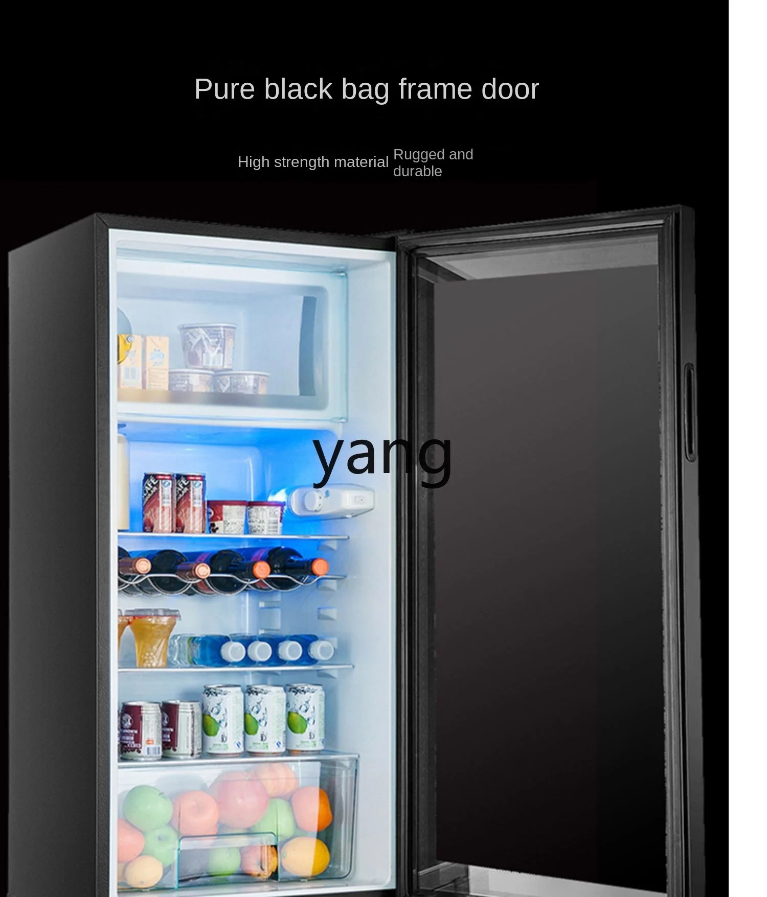 CX ثلاجة صغيرة منزلية خزانة طازجة مشروبات مبردة النبيذ الأحمر وجبات خفيفة مكتب غرفة المعيشة #5