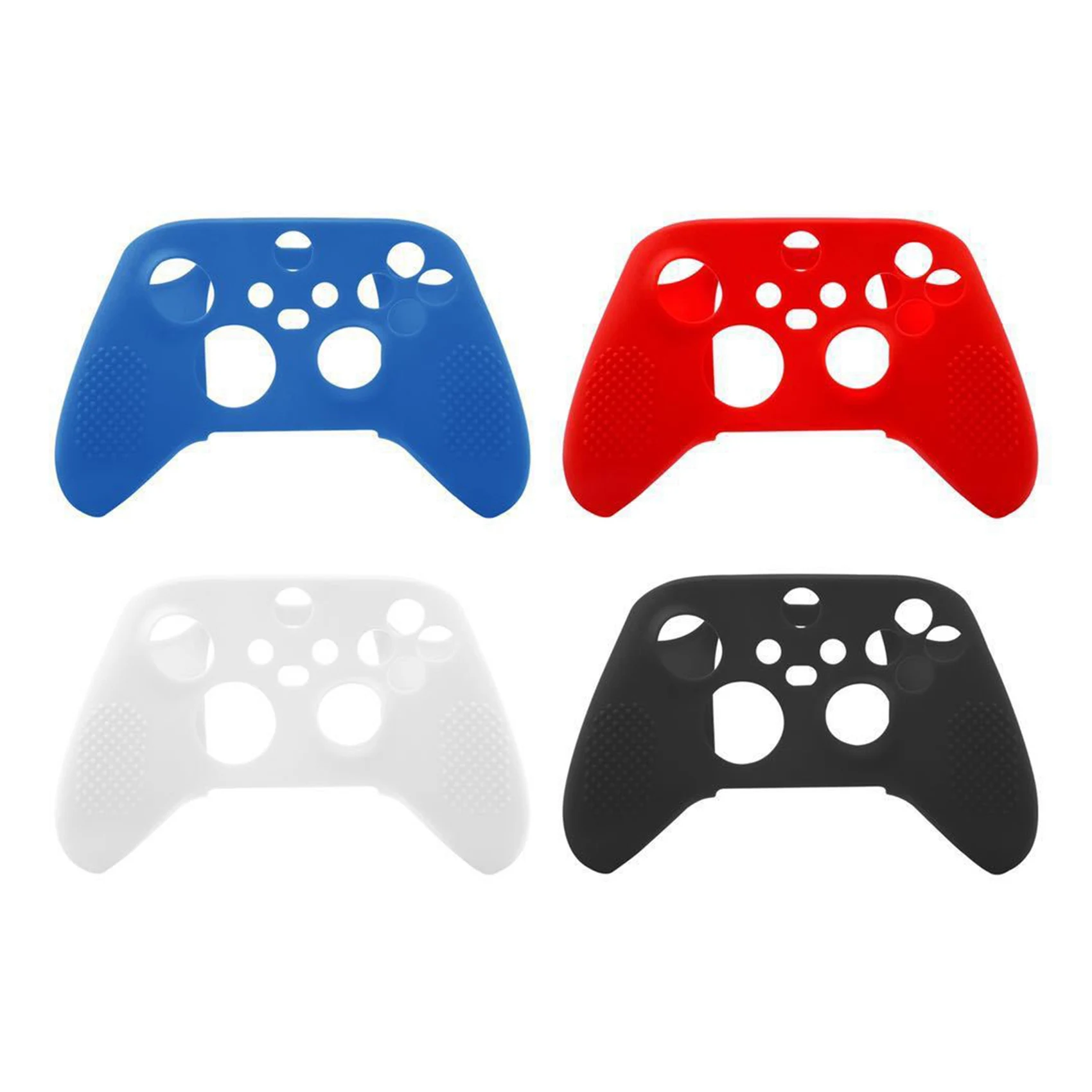 Silicone Gamepad Protection Cases for XBox One Series S X Blue Game Controller Skin Guard Covers Game Accessories