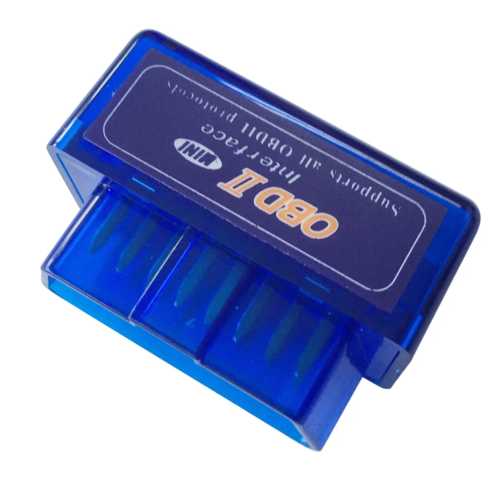 الماسح الضوئي ELM327 V2.1 Obd2 لقارئ رمز OBDII المتوافق مع iOS المتوافق مع بلوتوث لنظام التشغيل Windows Android ومتوافق مع البلوتوث للسيارة العالمية