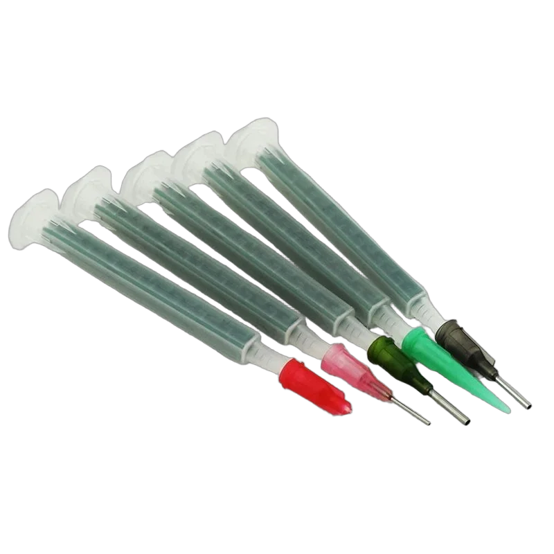 Leak-proof Bayonet Core 5.3-16 Green Square Static Mixing Nozzle Corrosion-resistant Epoxy Mixer Tip