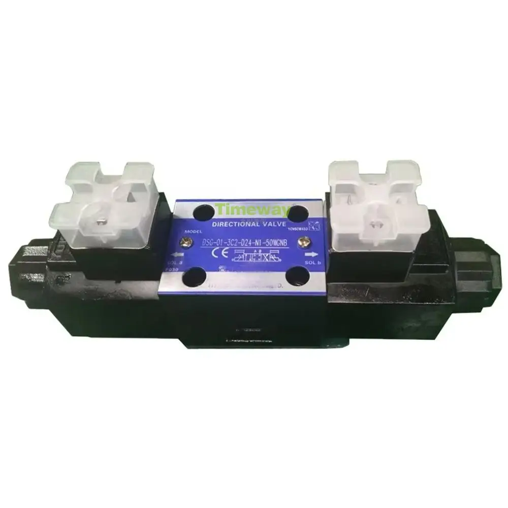 Valves Solenoid Operated Directional Valves DSG-01-3C2-D24-N1-50WGNB Replacement Yuken DSG-01 -3C2