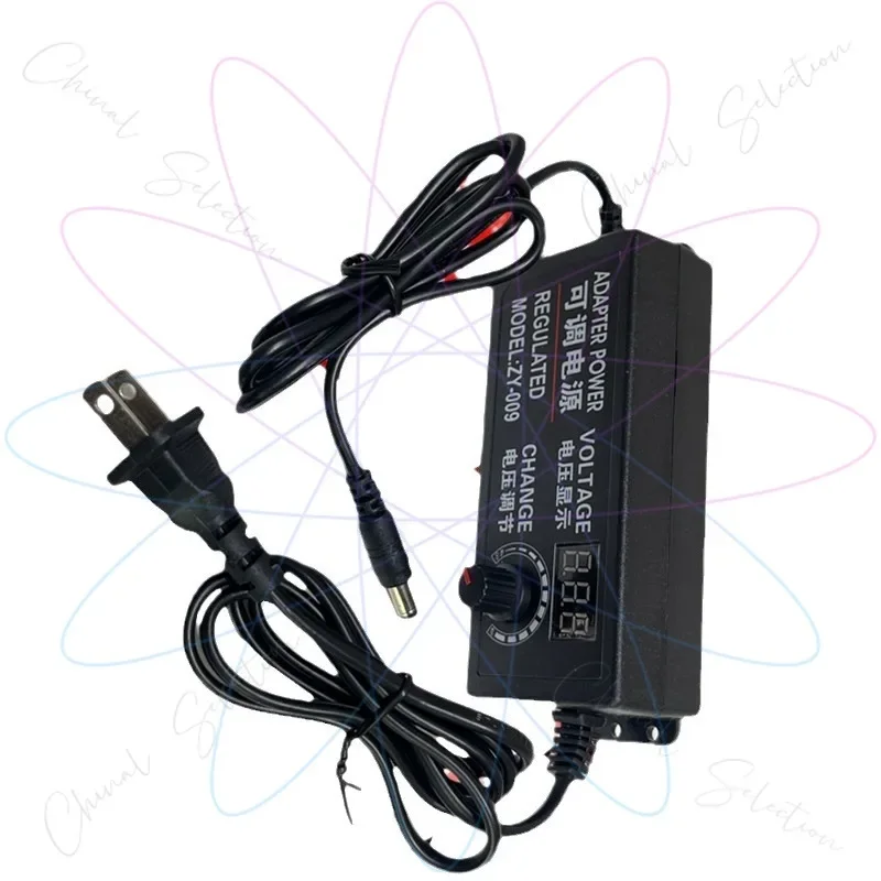 24-36V2A Adjustable Voltage Regulator Power Adapter, Motor Motor LED Light Stepless Speed Regulation Dimming Drive Power Supply