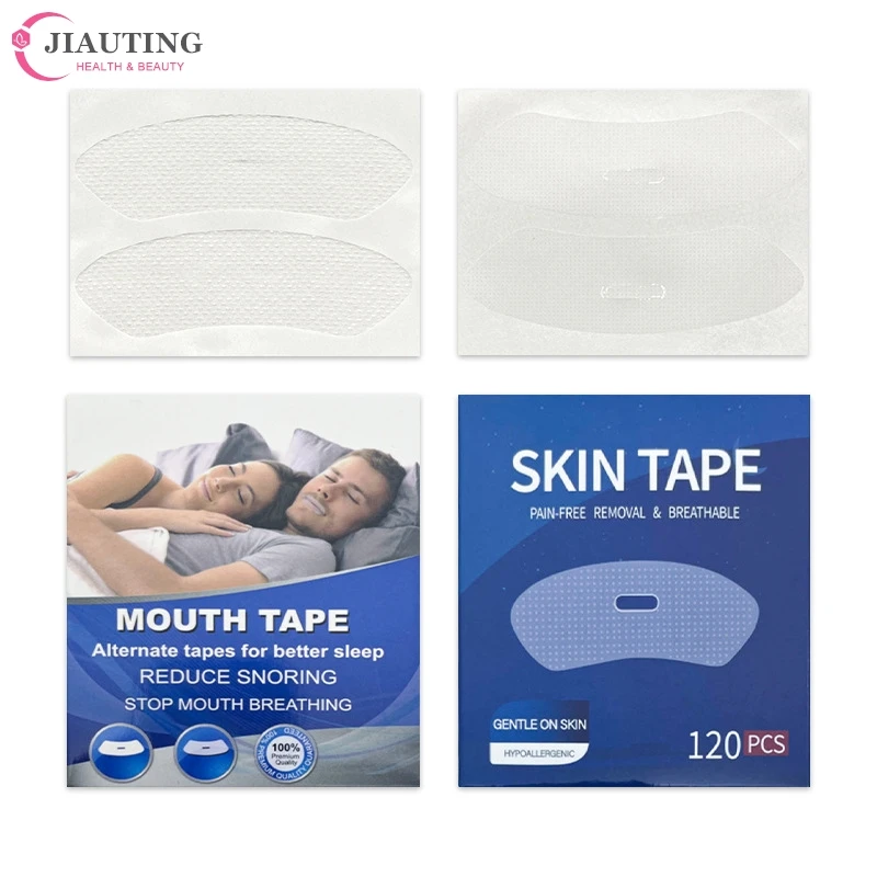 15/30/120Pc Non-woven fabric/PE Anti-Snoring Sticker Night Sleep Lip Nose Breathing Improving Patch Mouth Correction StickerTape