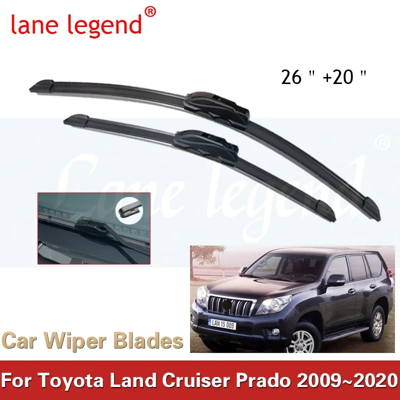 

For Toyota Prado J150 150 2009-2020 2012 2013 2014 2015 2016 2017 2018 2019 Accessories Front Windscreen Wiper Blade for Car