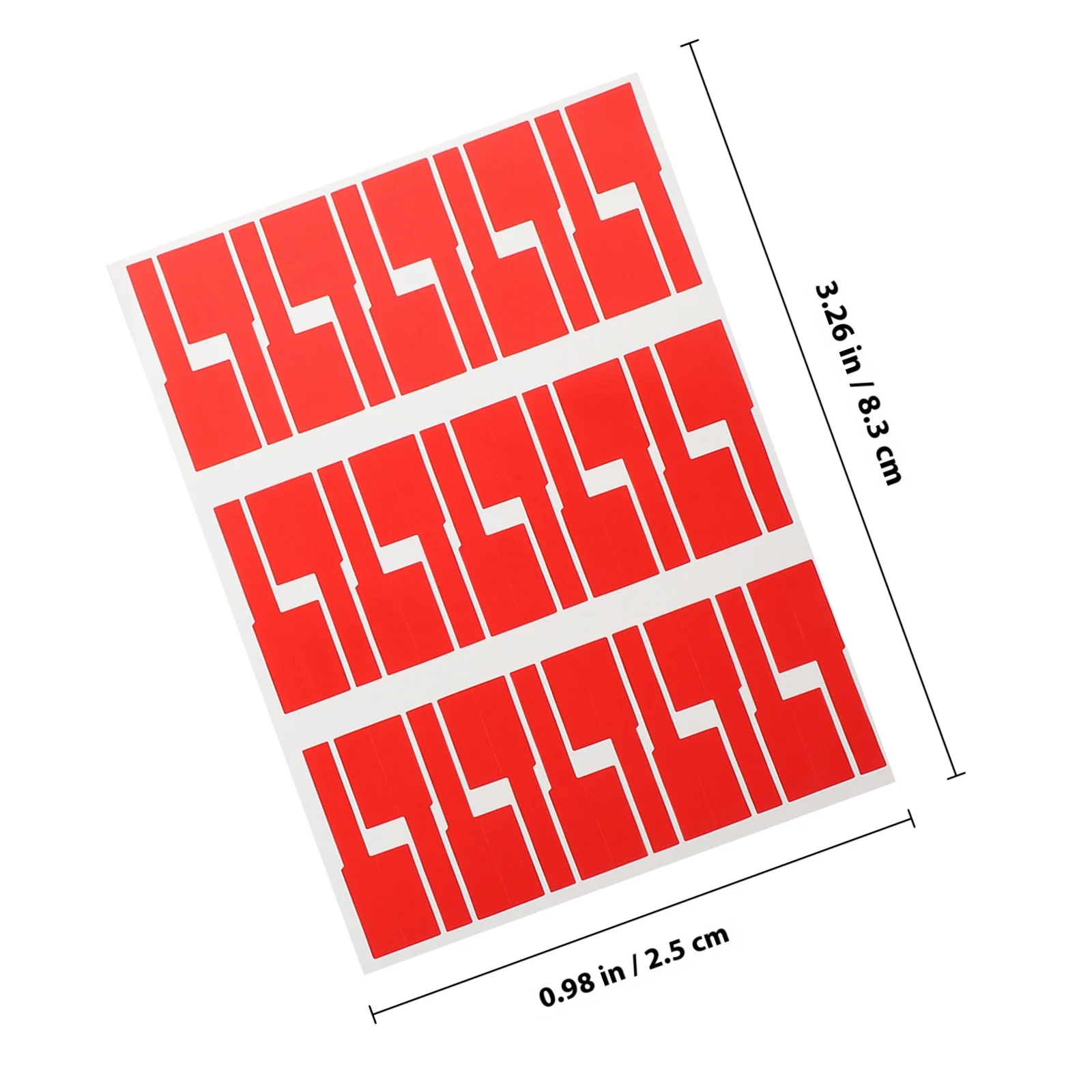 10 أوراق ملصقات كابلات ملونة ذاتية اللصق لملصقات تحديد منظم إدارة سلك الكمبيوتر المكتبي والمدرسة #6