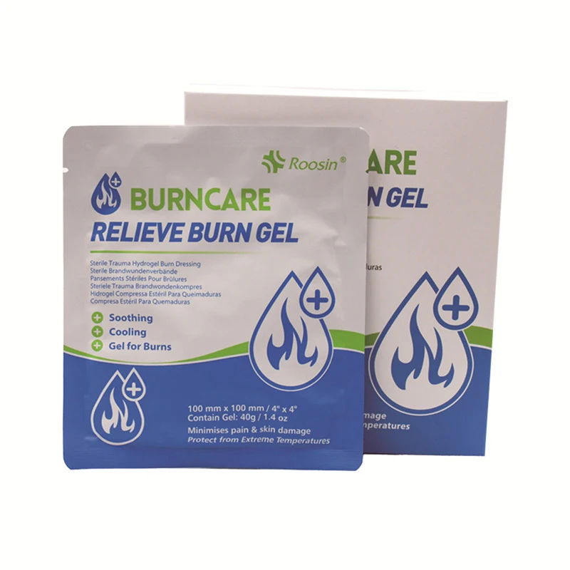 40g Burn Dressing Emergency Burn Care Gel Cooling And Soothing Hydrogel Wound Dressing Water Gel For Burn Debridement First Aid+
