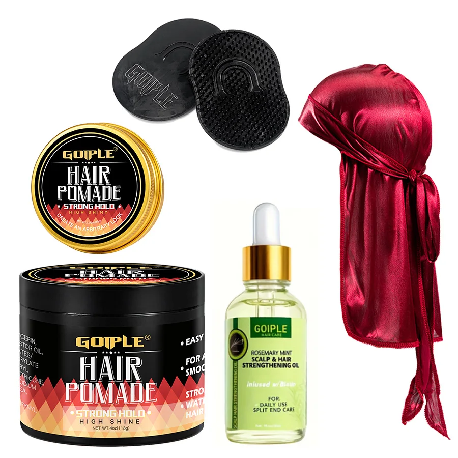 

Men Hair Pomade Long-lasting High Shine Wax Cream Moisturizing Nourishing Rosemary Essential Oil Anti-hair Loss Styling Products