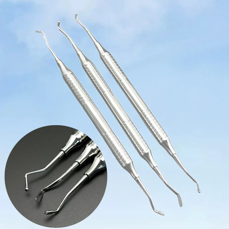 

EST Dental Composite Filling Tools Double Ended Stainless Steel Spatula for Resin Filling Dental Lab Instruments